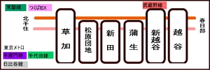 取り扱いエリア図